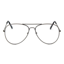 Load image into Gallery viewer, Aviation Gold Black Frame Sunglasses For Women