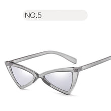 Load image into Gallery viewer, Vintage Women Sunglasses Triangle Black