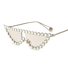Load image into Gallery viewer, Luxury Brand Designer Crystal Women Transparent Hot Fashion Sunglasses