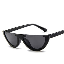 Load image into Gallery viewer, Cool Trendy Half Frame Rimless Cat Eye Sunglasses Women