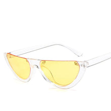Load image into Gallery viewer, Cool Trendy Half Frame Rimless Cat Eye Sunglasses Women