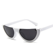 Load image into Gallery viewer, Cool Trendy Half Frame Rimless Cat Eye Sunglasses Women