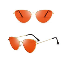 Load image into Gallery viewer, Night Vision sunglasses women polarized Cat Eye Retro sunglasses